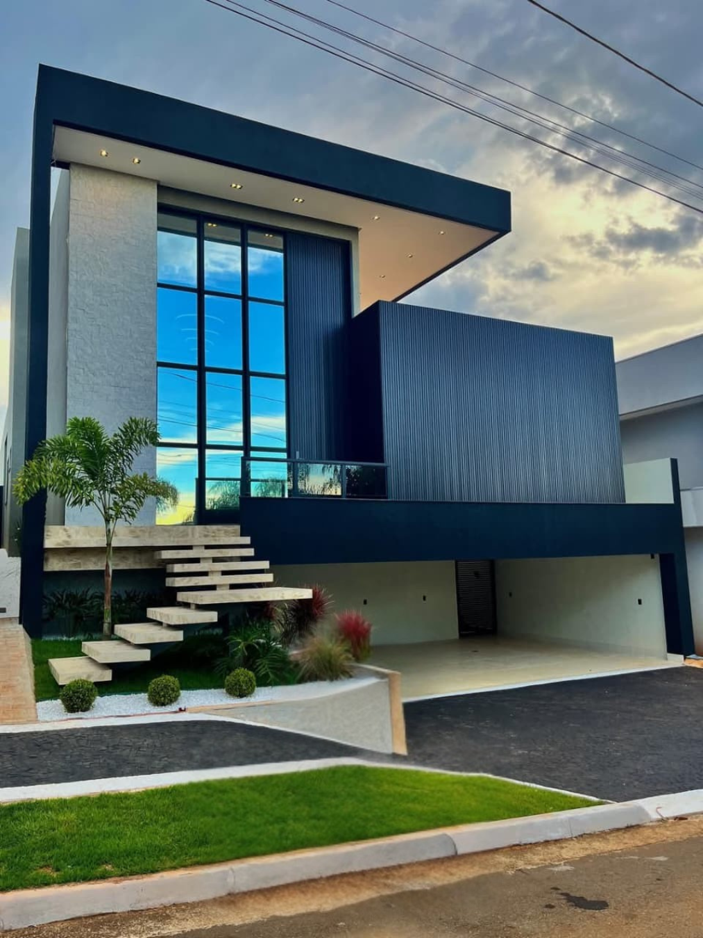 Fachada espelhado preto - foto 2