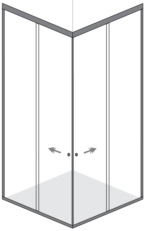 BOX DE CANTO COM FIXO