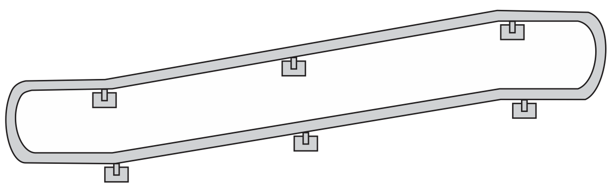CORRIMÃO DE INOX TUBO 2"