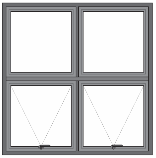 JANELA MAXIM-AR COM BANDEIRA DUPLO
