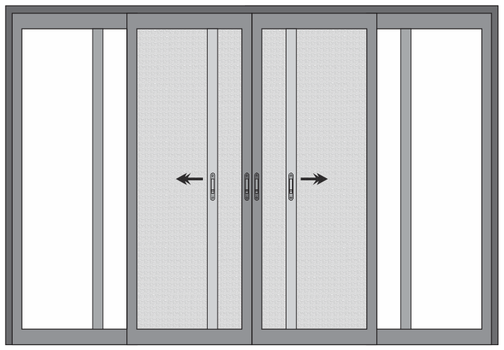 PORTA ALÇAPÃO PARA CASA DE MÁQUINA