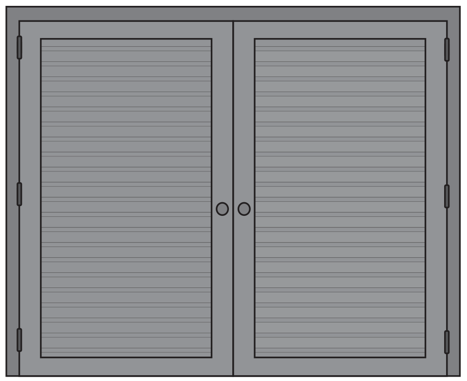 PORTINHOLA 2 FOLHA DE GIRO SU-279 E SU-111 COM VENEZIANA